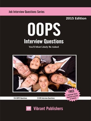 cover image of OOPS Interview Questions You'll Most Likely Be Asked